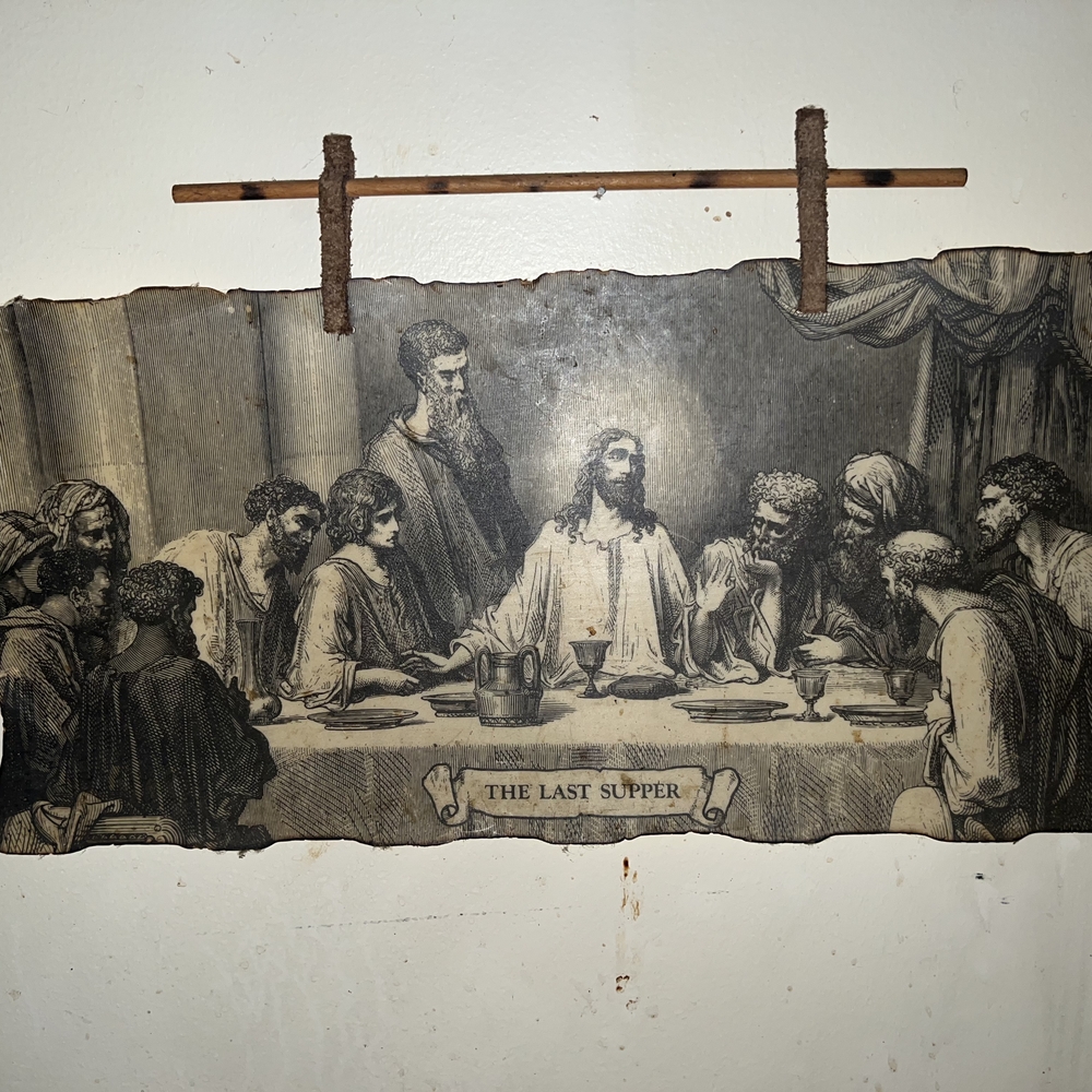 The Last Supper Rustic Wall Art